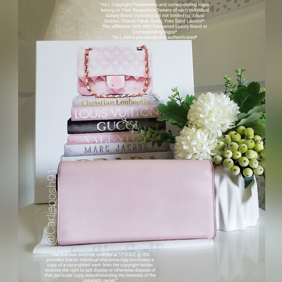 **SOLD** Authentic Pre-owned Fendi F-Is Continental Flap Wallet - Picture 3 of 16